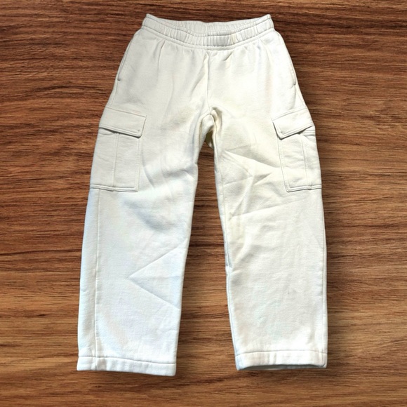 TNA Pants - Aritzia TNA Fleece Sweatpants Jogger Cargo Pockets Heavyweight Causal Women XS